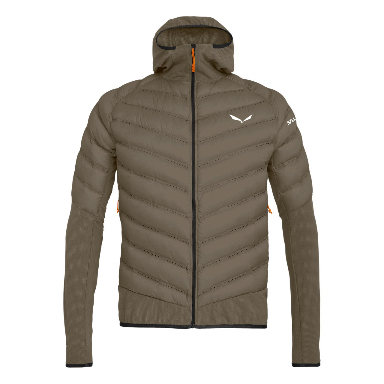 Chaqueta Plumas Hombre Chile - Salewa Agner Hybrid - Marrones - TNKO-14635